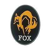 Metal Gear Solid Fox Unit Emblem Patch