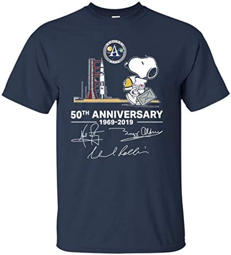 NASA Shirt - Snoopy Shirt - 50th Anniversary Moon Landing Apollo 11 T Shirt for Men and Women