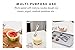 Internet’s Best 18/8 Stainless Steel Ice Cream Cookie Dough Scooper | Set of 4 | Melon Baller | Professional Small Medium Large Scoop | Trigger Release