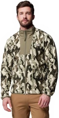 Sequoia Grove Printed Full Zip, Strato esterno in pile, Materiale ecocompatibile, Tasche di sicurezza, Tessitura flessibile - da uomo
