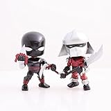 Teenage Mutant Ninja Turtles Metallic 2 Pack Shredder and Foot Ninja