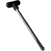 Universal Weight Stack Pin for Commercial Gym or Home Gym - Balck -T | T-Handle - Heavy Duty Magnetic 3/8" Diameter Extra Long 6.25" Pin Insert | Health Club Grade Steel
