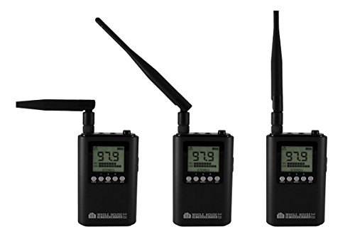 Whole House FM Transmitter 3.0 for TV, Home, Stereo w/Stand & Microphone