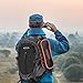 G4Free Lightweight Portable Chair Outdoor Folding Backpacking Camping Chairs for Sports Picnic Beach Hiking Fishing (Orange)