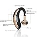 Bluetooth Headset, ZEALOT Wireless Bluetooth Earbuds Headphones / Earbuds Lightweight HD Stereo Noise Cancelling In-Ear Earphones, Hands Free Bluetooth Earpieces Mic for Driving, Running, Gym (Gold)