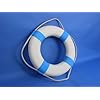 Decorative-White-Lifering-with-Light-Blue-Bands-15-Life-Saving-Ring-Beach-Living