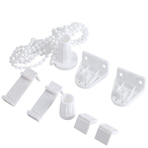 17mm Roller Blind Fitting Repair Kit Curtain Shade Clutch Bracket Side Pulley Chain Repair Fittings Window Treatments