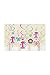 Amscan Foil Swirl Decorations | 1st Birthday Girl |Flowers and Butterflies Collection, 12 Pieces, Multicolor