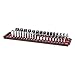 MLTOOLS Socket Organizer - 90 Pieces Universal Twist-Lock Clips to Fit 1/4