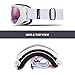 OutdoorMaster Kids Ski Goggles, Snow Goggles for Boys & Girls with 100% UV Protection (White Frame + VLT 45% Wine Red Lens with REVO Silver)