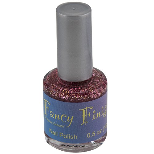 Fancy Finishes by Value Groom Gemstone Glitter Clear Coat, Rose Gold Fancy Finishes by Value Groom Gemstone Glitter Clear Coat, Rose Gold