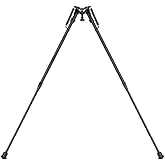 Caldwell XLA Fixed Bipod with Adjustable Notched Legs and Slim Folding Design for Easy Transport, Rifle Stability, and Target Shooting