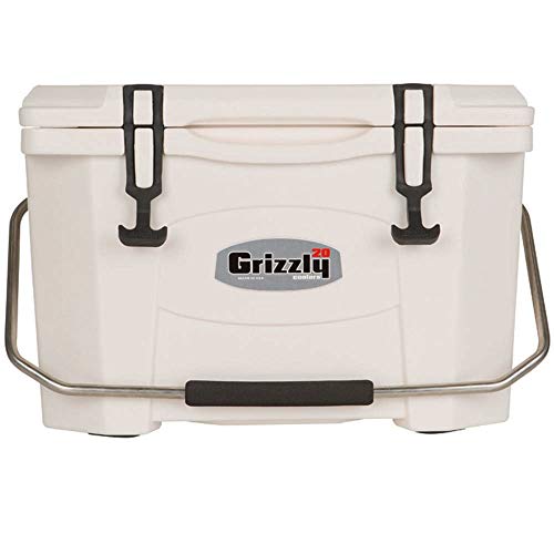 Grizzly 20 Quart White/Cooler