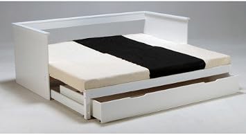 Banquette Lit Avec Tiroir Alfio 90 X190cm Amazon Fr Cuisine Maison