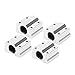 JIUWU SCS8UU Linear Ball Bearing Motion CNC Slide Bushing 34mm Length Pack of 4