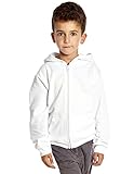 Kids Cotton Hoodie White 6 Years