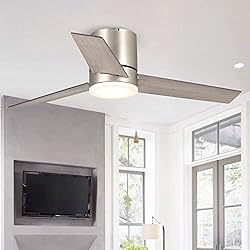 Parrot Uncle Ceiling Fans with Lights and Remote
