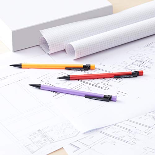 Amazon Basics Mechanical Pencils, Fine Point (0.5 mm) 24Pack