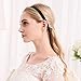 ANBALA Headbands for Women, 6 Pack Fashion Crystal Beaded Headbands Rhinestone Headbands Hair Accessories for Women Hair Hoop Hairbands Headwear