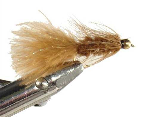Brown-Bead-Head-Wooly-Bugger-by-Wild-Water-Size-10-Qty-3