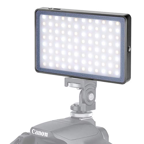 VIJIM DSLR LED Video Light on-Camera Dimmable Bi-Color 3200-5600K CRI 96+ Built-in 2800mAh Battery 96 Beads Magnetic Vlog Fill Lighting for Livestream YouTube - Thumbnail 3