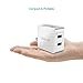 dodocool USB Wall Charger with Quick Charge 3.0, 2-Port, Foldable Plug for iPhone 7/7 plus, Samsung Galaxy S7/S6/Edge, Google, LG G5, HTC 10 and More