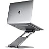 Ergonomic Laptop stand for desk, Adjustable height up to 20″, Laptop riser computer stand for laptop, Portable laptop stands, Fits MacBook, Laptops 10 15 17 inches, Laptop holder and Laptop desk stand