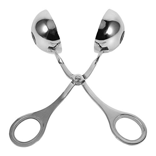 Home Maker Non Stick Meat Melon Baller Maker Stainless Steel Cookie Dough Meatball Scoop Small (Size : L)