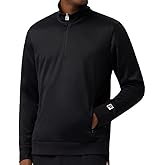 Fila Men's Essentials Long Sleeve 1/4 Zip Black XL