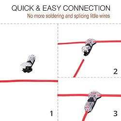 Low Voltage Wire splice connectors - Pack of 12