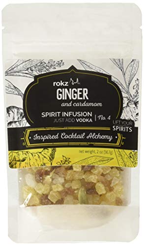 Rokz Spirit Infusion Refill Pouch for cocktails - Ginger Cardamom