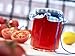 Nakpunar 12 pcs Hexagon Glass Jars with Lids (6 oz, Gold)