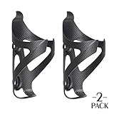 TOSEEK Carbon Fiber Water Bottle Cages Lightweight Bicycle Water Bottle Holder Bike Cages Brackets
