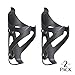 TOSEEK Carbon Fiber Water Bottle Cages Lightweight Bicycle Water Bottle Holder Bike Cages Brackets Matt 2pcs
