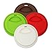 Yilove silicon coffee cup lid for ceramic travel Coffee Mug,4 Pack