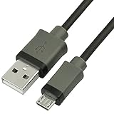 Mediabridge USB 2.0 - Micro-USB to USB Cable (6 Feet) - High-Speed A Male to Micro B - (Part# 30-004-06B )