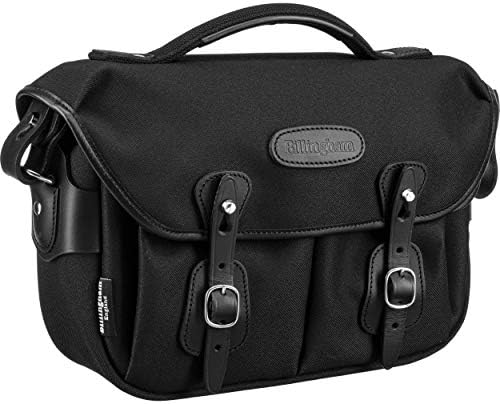 Billingham Hadley Small Pro Shoulder Bag (Black FibreNyte & Black Leather)