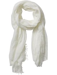 Tickled Pink Classic Soft Solid Stylish Long Lightweight Pashmina-Like Cotton Blend Scarf 38 x 70