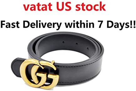 [VATAT] Luxury Designer GG Style Women Girl Fashion Belt [3.2CM Width]