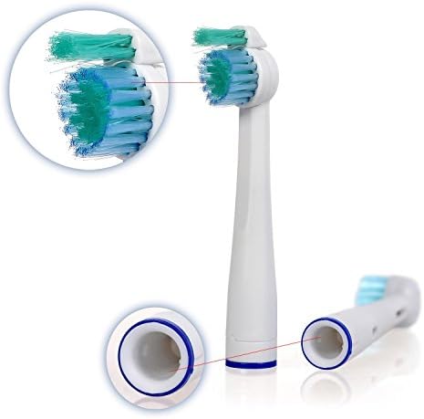 8 uds (2x4) de cabezales de recambio para cepillos de dientes E ...