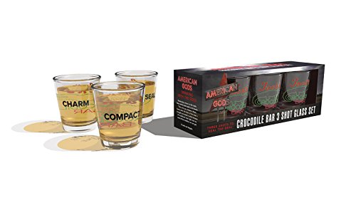 Dark Horse Deluxe American Gods: Crocodile bar Shot Glass Set