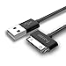 Samsung Galaxy Tab Cable, IMKEY Premium 6.5 Feet Tangle-Free Braided USB to 30 Pin Sync Data Fast Charging Cable for Samsung-Galaxy Tab 2 10.1