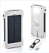 Waterproof 300000mAh Dual USB Portable Solar Battery Charger Solar Power Bank KB