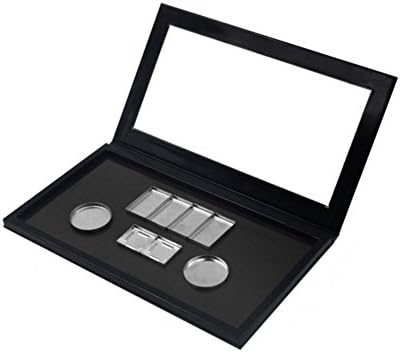Large Empty Makeup Palette Magnetic Eyeshadow Organizer for Depotting Eye Shadows, Highlighters, Blushes, Lipstick and Powders