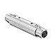 Keilton XLR 3 Pole Female to Female Cable Adapter Gender Changer Coupler-4 Pack