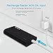 [Apple MFi Certified] OLALA S70-i 7800mAh Ultra-Compact Portable Charger with Built-in Lightning and Micro USB Cables External Battery Pack for iPhone, iPad, Samsung Galaxy (Black)