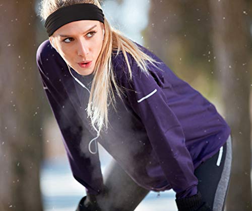 image for Heathyoga Non-Slip Headband for Women -Silicone Grippy Sweatband & Spo