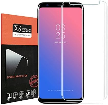 For Galaxy S8 [Case Friendly] Tempered Glass Screen Protector，Onexix 9H Hardness[HD Clear] [Bubble Free] Anti-scratches Easy Installation Premium Screen Protector for Samsung Galaxy S8