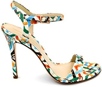 Christina Lombardi - Women's High Heel Sandal - The Heidi in Maiolica Tile - Size 39