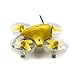 Blade Inductrix FPV BNF Ultra Micro Drone with Safe Tech | 25mW FPV Camera | 1S 200mAh LiPo Battery & USB Charger (Yellow)